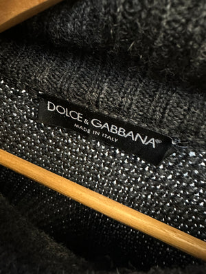 AW2003 Dolce & Gabbana full zipper modular sweater