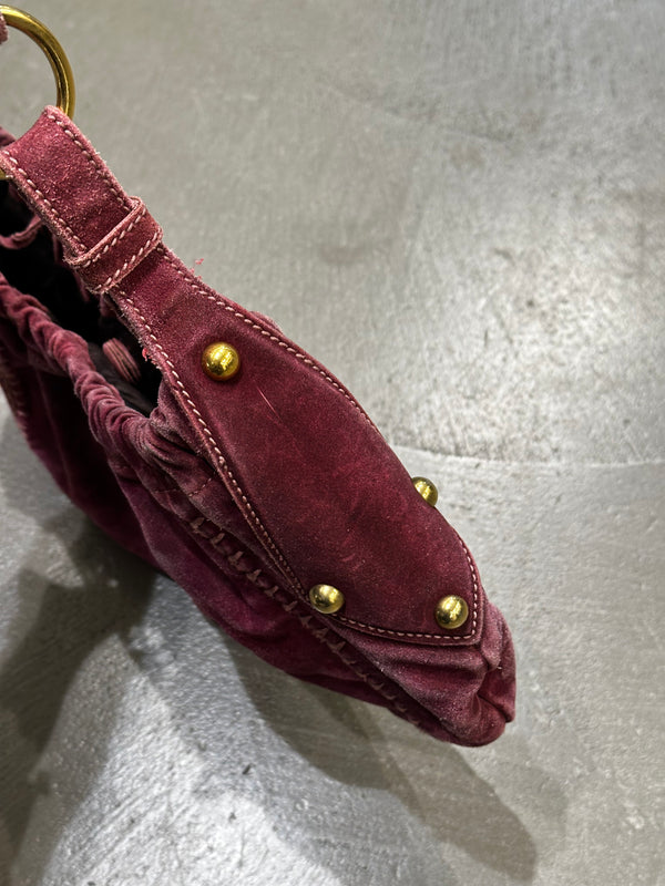 2000’s Yves Saint Laurent Mombasa bag with Sculptural Horn Handle