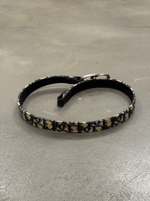 2000s Christian Dior by Galliano monogram belt