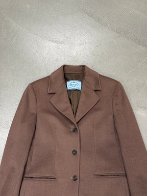 2000s Prada wool coat