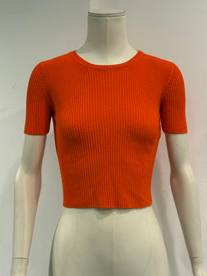 1990s Gucci by Tom Ford ribbed knit top