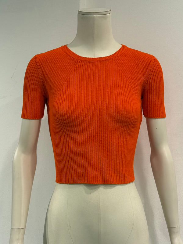 1990s Gucci by Tom Ford ribbed knit top