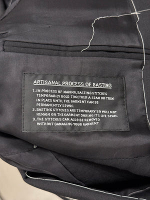 S/S2017 Maison Margiela runway basting stitch jacket