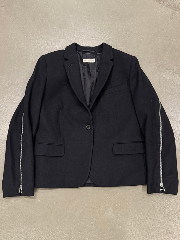 A/W2014 Dries Van Noten backzip wool jacket