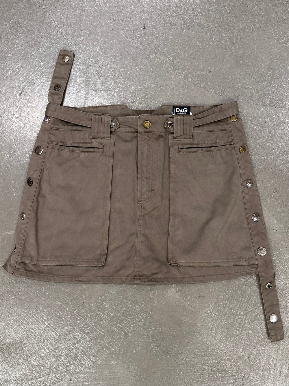 2000s Dolce & Gabbana mini cargo skirt