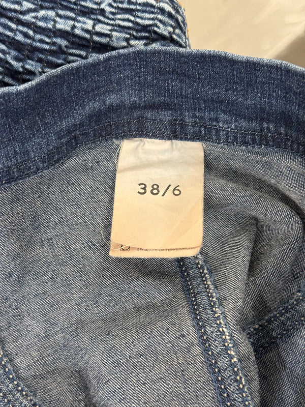 2000s Plein Sud denim biker set