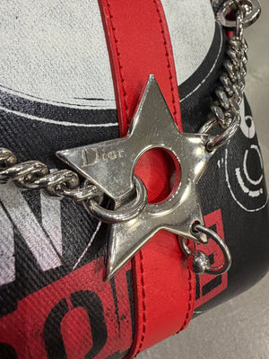 2004 Dior by John Galliano hardcore collection Boston bag