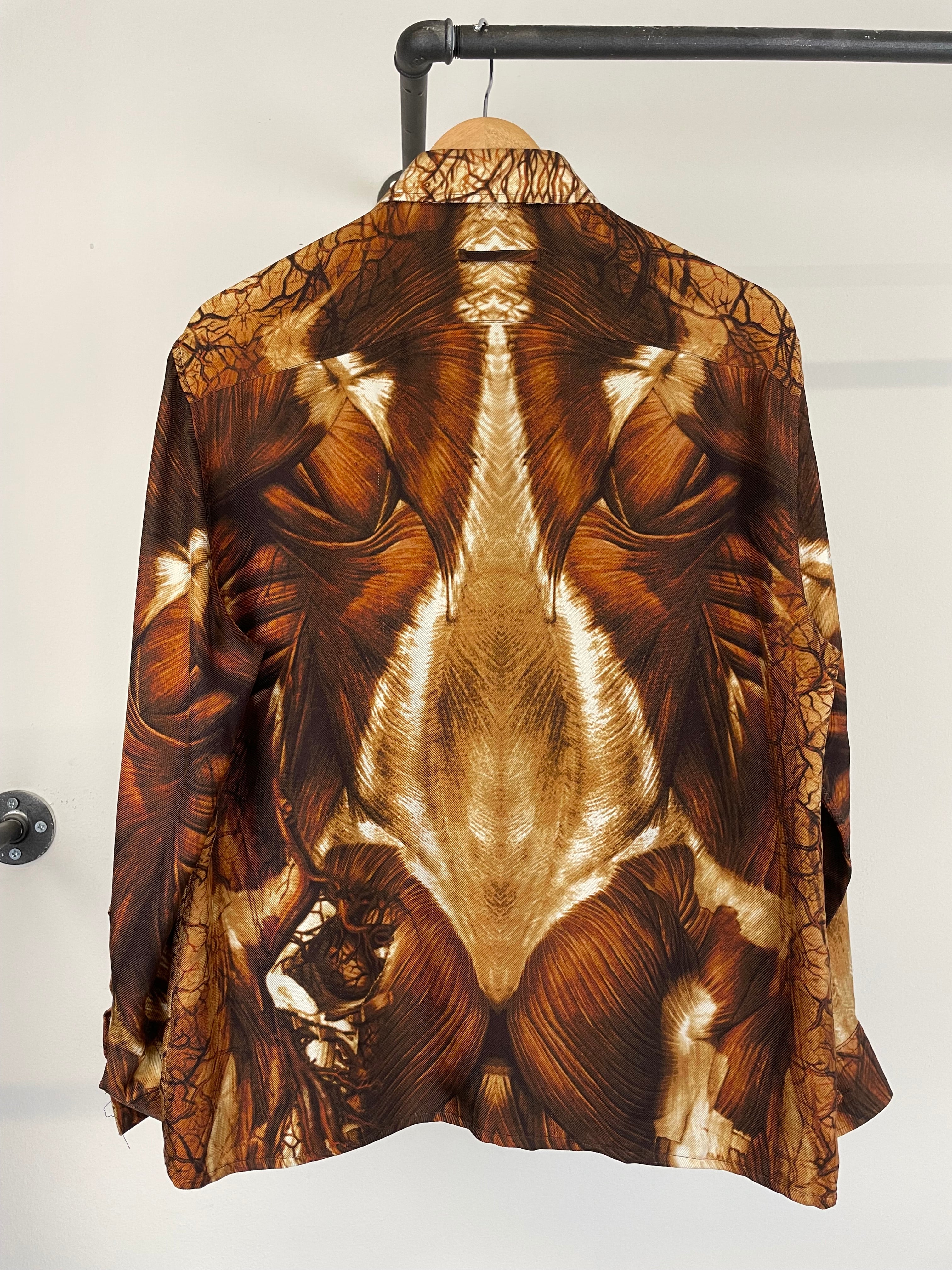 AW2010 Jean Paul Gaultier Muscle trompe l'oeil shirt
