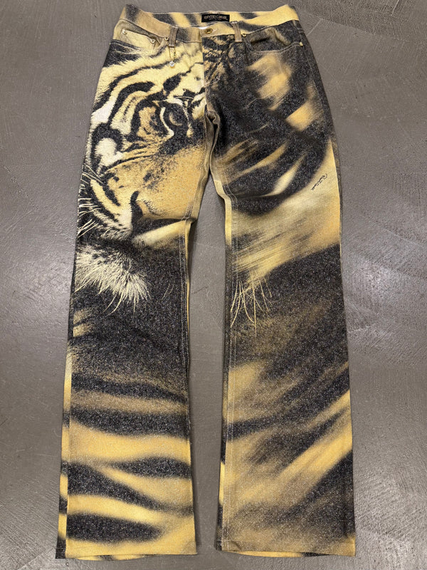 A/W2000 Roberto Cavalli Tiger jeans