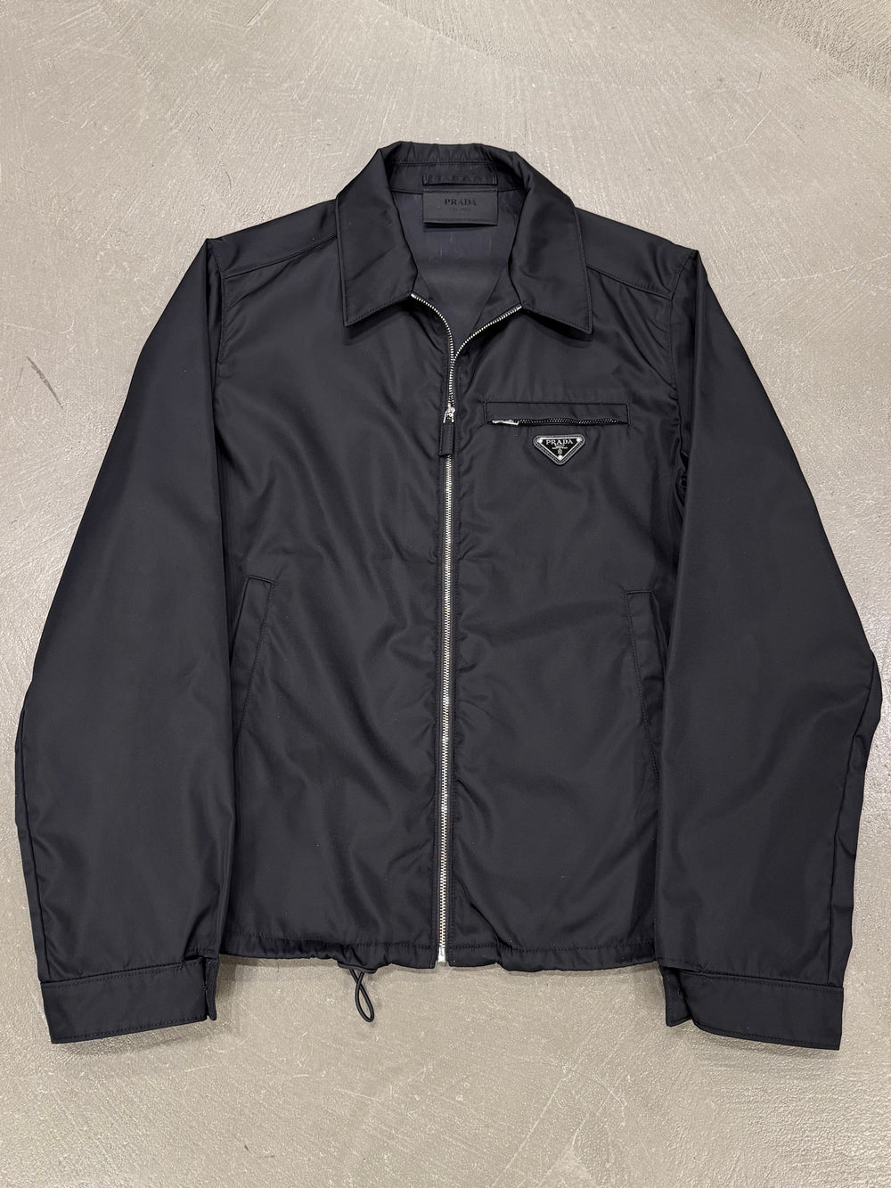 2020s Prada re-nylon zip up jacket