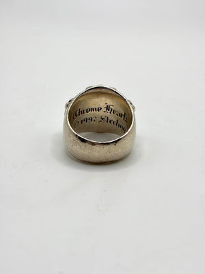 Chrome Hearts factory-set diamond keeper ring
