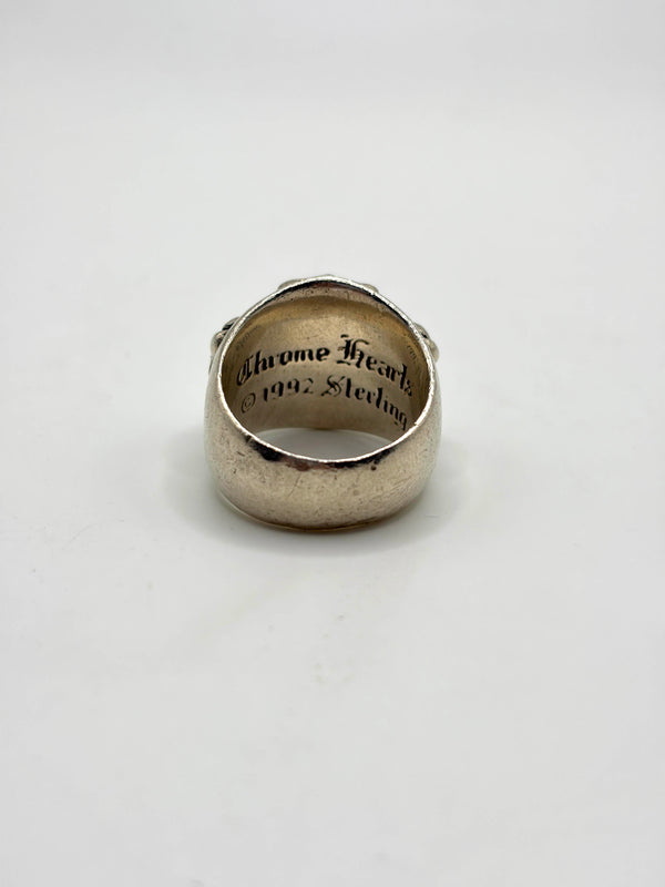 Chrome Hearts factory-set diamond keeper ring