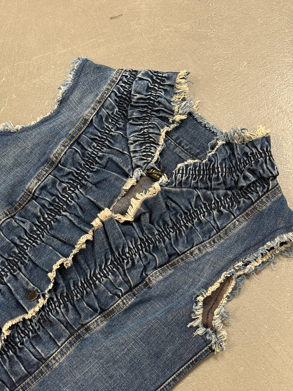 2000s Plein Sud denim vest
