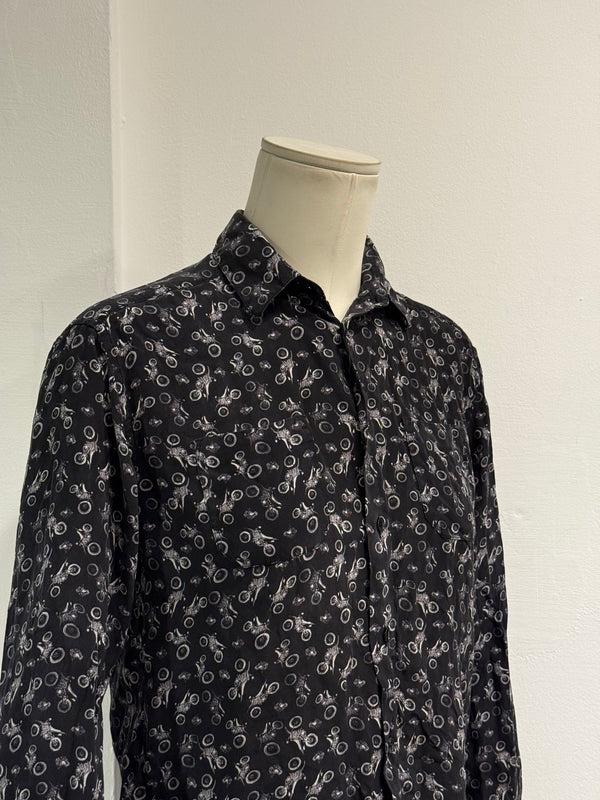 2018-2019 Saint Laurent “Motorcycles” shirt