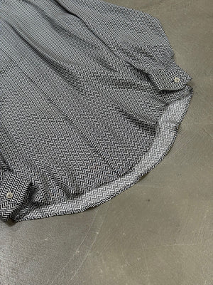 1990s Versace long sleeve silk shirt
