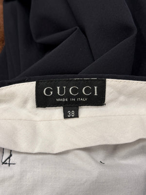 1990s Gucci by Tom Ford tailored wide leg trousers