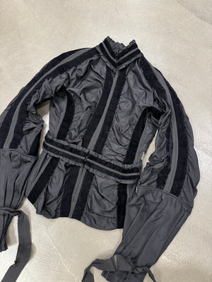 A/W2002 Yves Saint Laurent Rive Gauche by Tom Ford runway taffetà jacket