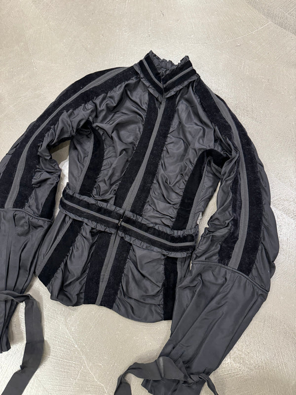 A/W2002 Yves Saint Laurent Rive Gauche by Tom Ford runway taffetà jacket