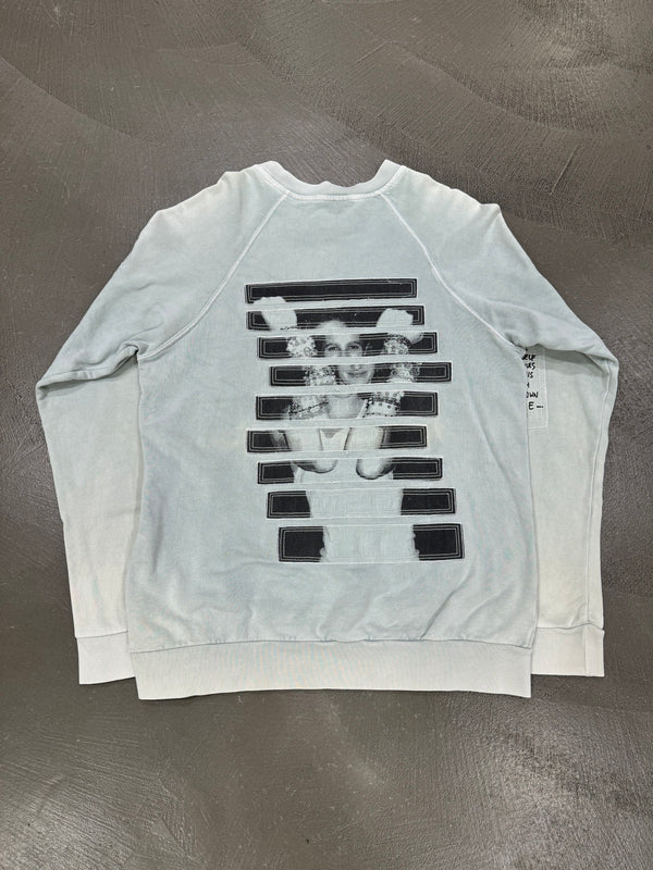 A/W 2004-2005 Raf Simons “waves” patchwork crewneck