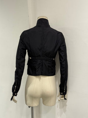 2000s Dsquared2 multi-pocket cropped jacket