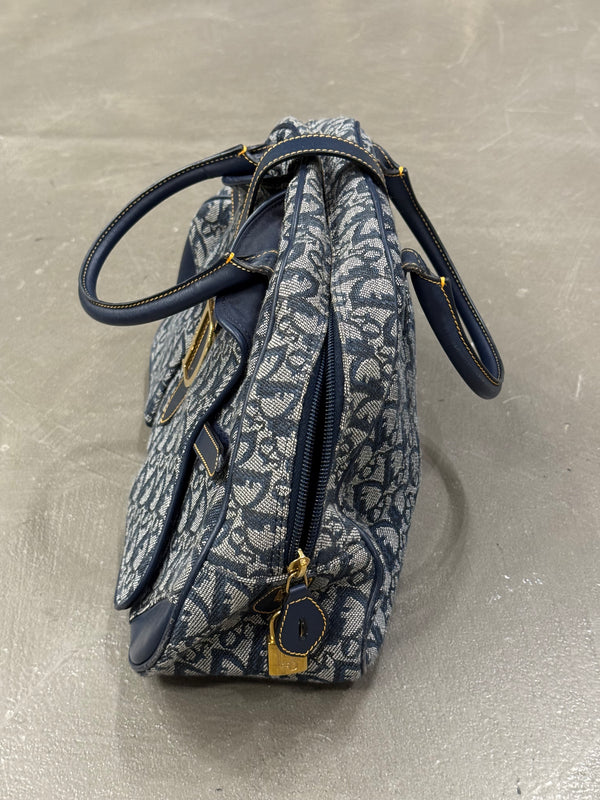 2000s Dior by Galliano bowling monogram bag