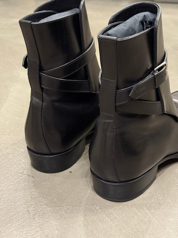 Saint Laurent western leather boots