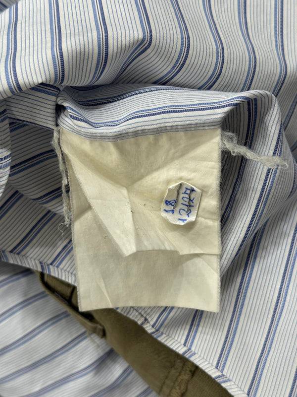2000s Junya Watanabe cargo-pocket striped shirt