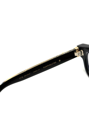 Chrome Hearts “Cuntvoluted” 18k gold plated dagger sunglasses