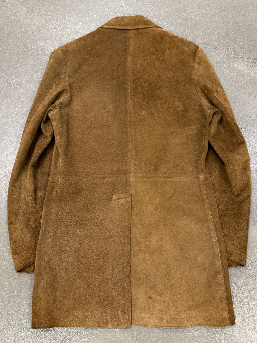 2000s Dolce & Gabbana leather coat