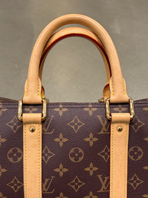 2021 Louis Vuitton x Takashi Murakami monogram Keepall Bandouliere 45