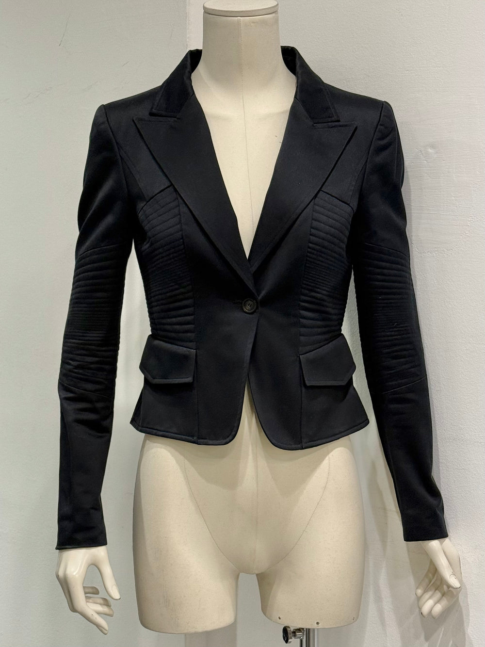 2003 Gucci by Tom Ford paneled blazer