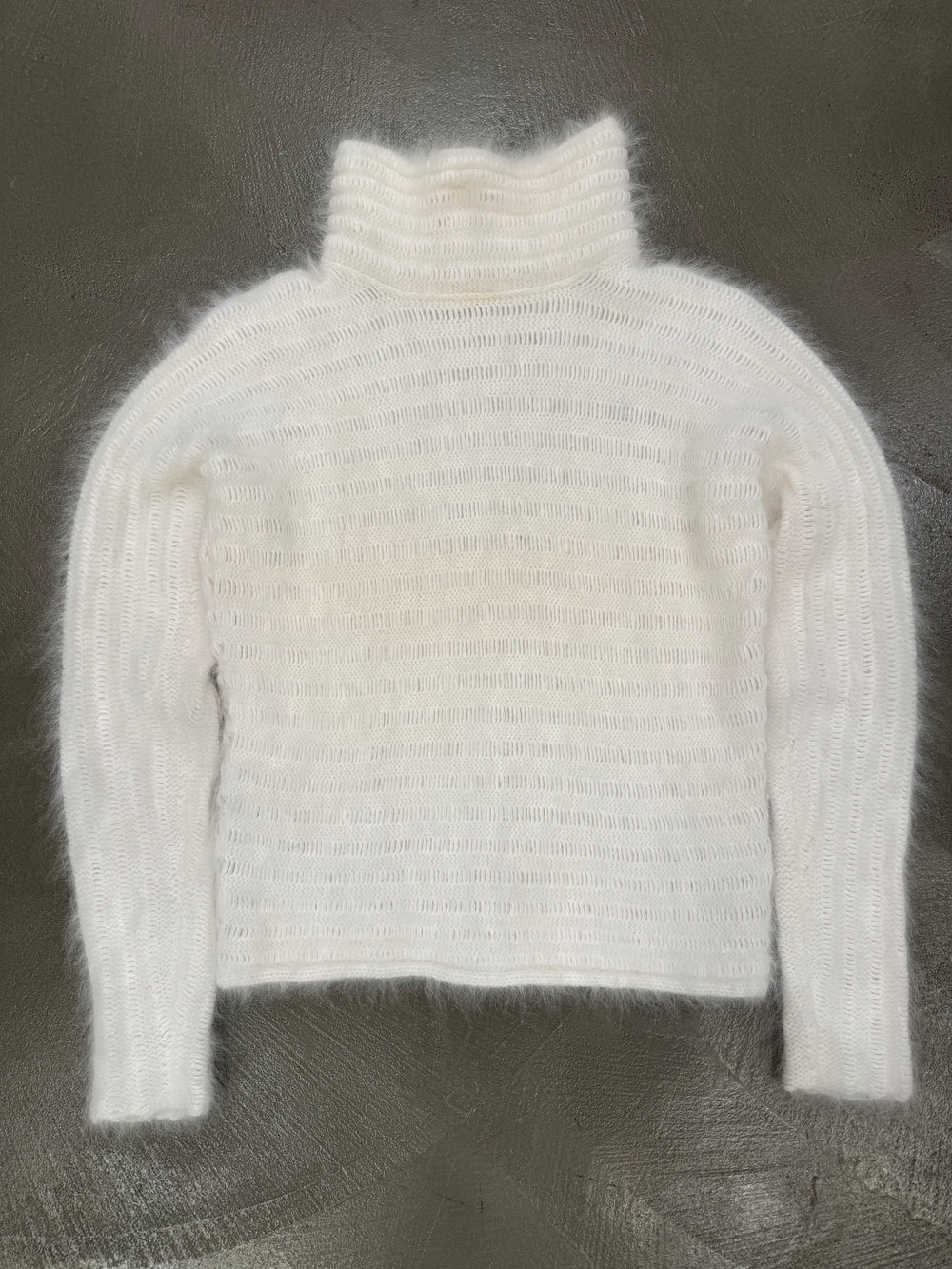 2000s Gucci angora furry sweater