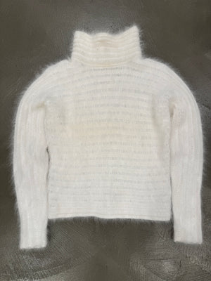 2000s Gucci angora furry sweater
