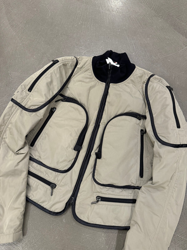 2000s Plein Sud cargo utility nylon jacket