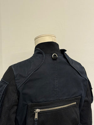 2000s Dsquared2 multi-pocket cargo bomber jacket