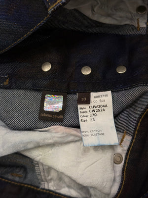 2000s Roberto Cavalli printed illusion pants