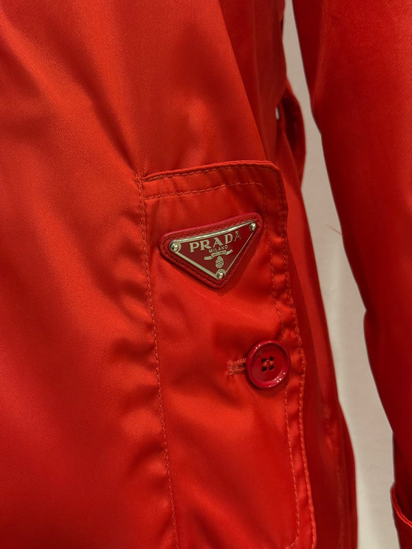 2010 Prada technical nylon coat