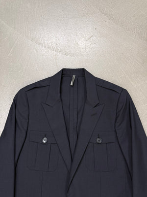 S/S 2006 Dior by Hedi Slimane multi pocket tailored military jacket