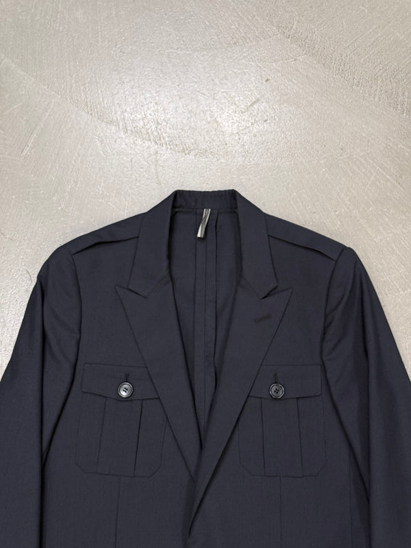 S/S 2006 Dior by Hedi Slimane multi pocket tailored military jacket