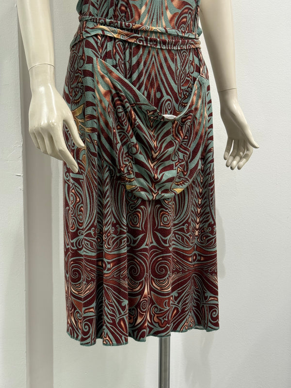 1990s Jean Paul Gaultier tribal dress