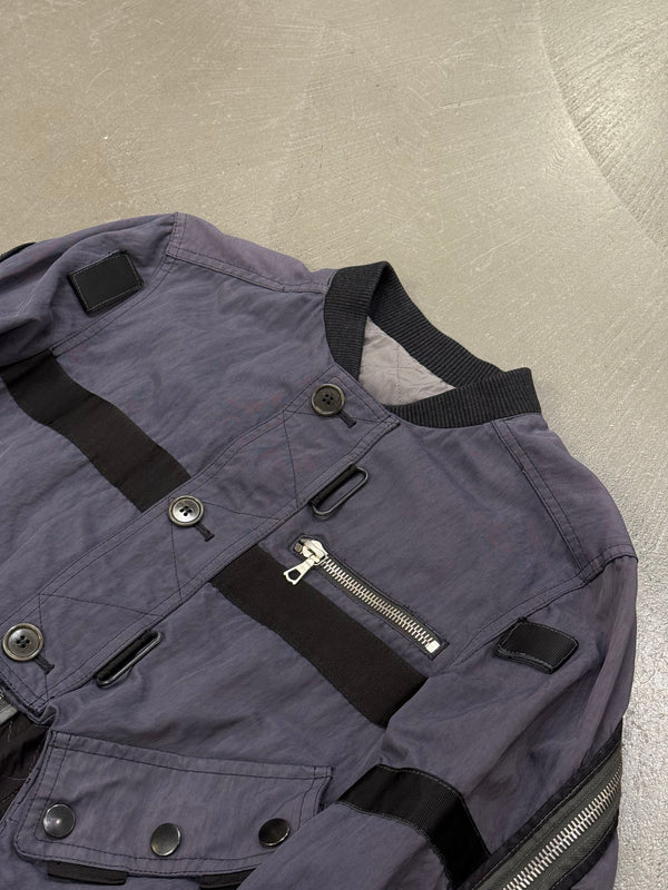 A/W2014 Dries Van Noten runway back-zip bomber jacket
