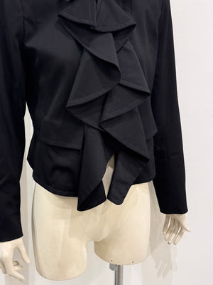 2003 Yves Saint Laurent by Tom Ford runway ruffle jacket