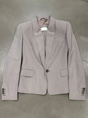 S/S2008 Maison Margiela deconstructed collar tailored suit blazer