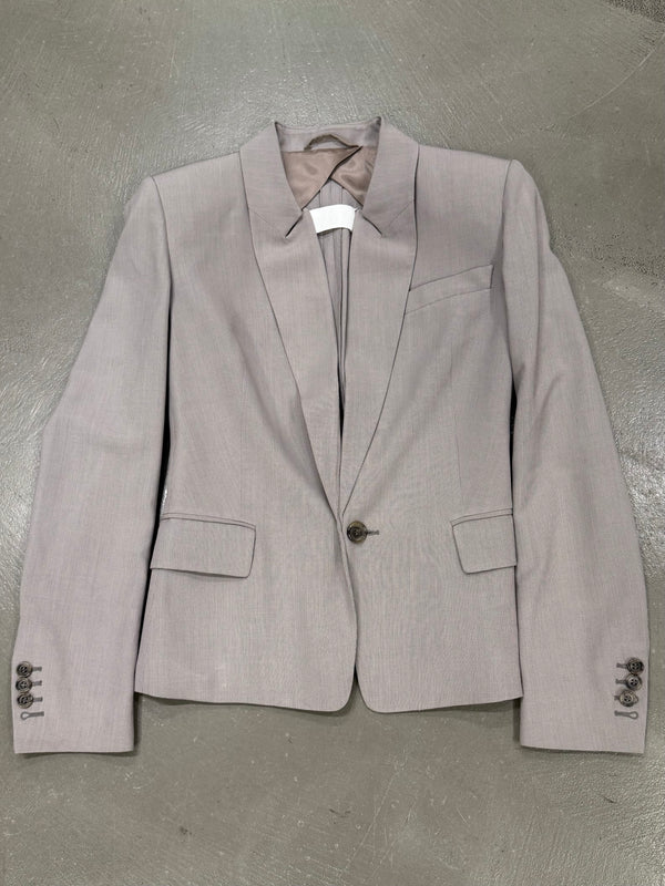 S/S2008 Maison Margiela deconstructed collar tailored suit blazer