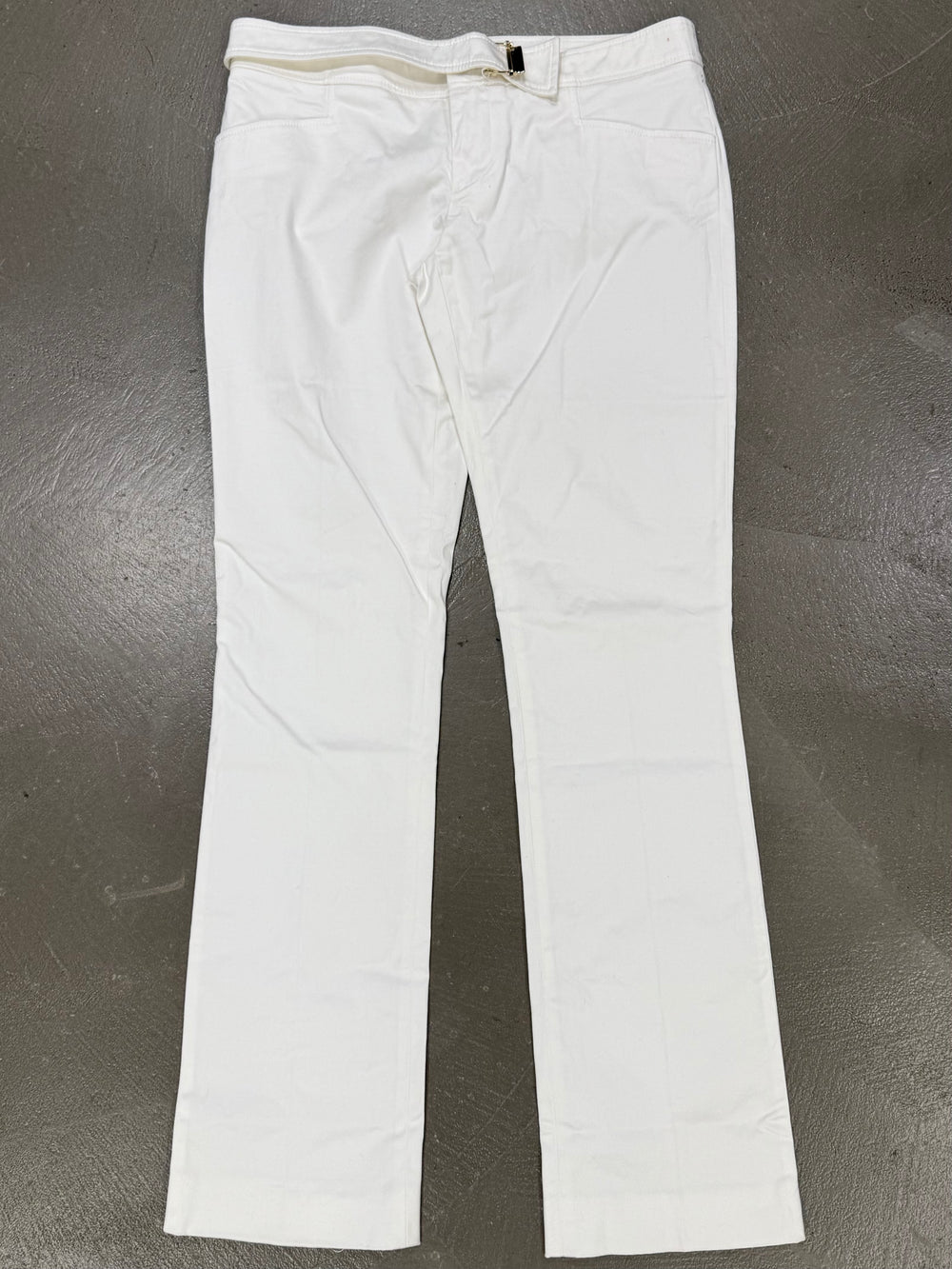 2004 Gucci by Tom Ford white Cotton pants