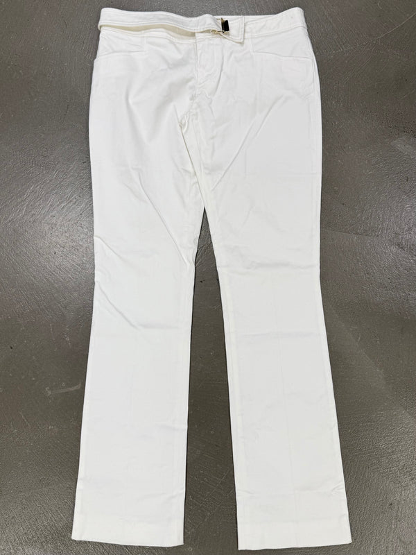 2004 Gucci by Tom Ford white Cotton pants