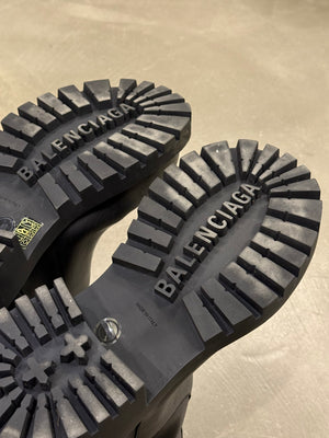 Balenciaga hummer leather boots