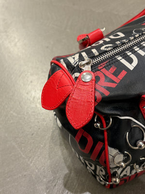 2004 Dior by John Galliano hardcore collection Boston bag