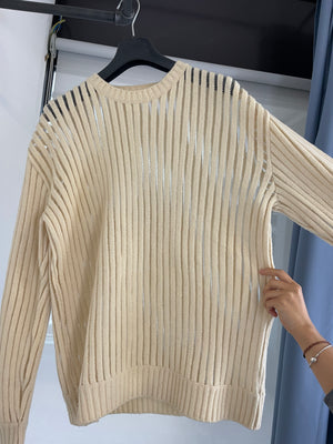 1998 Helmut Lang semi transparent sweater