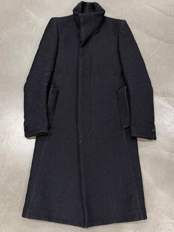 Carol Christian Poell unlined overlock dead end coat